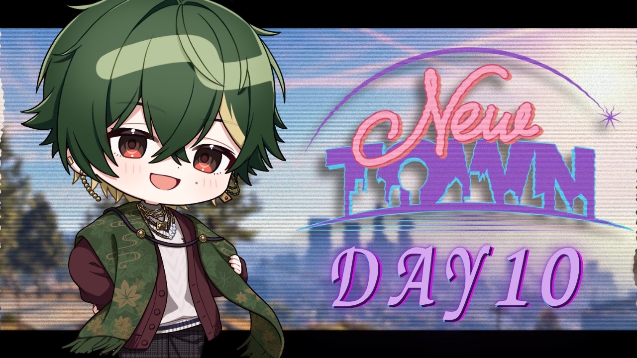 【#NEWTOWN】🍁DAY 10☀️ アサヒ、スーパーカーを買う🚙【楓原アサヒ / YUMENOS】#vtuber
