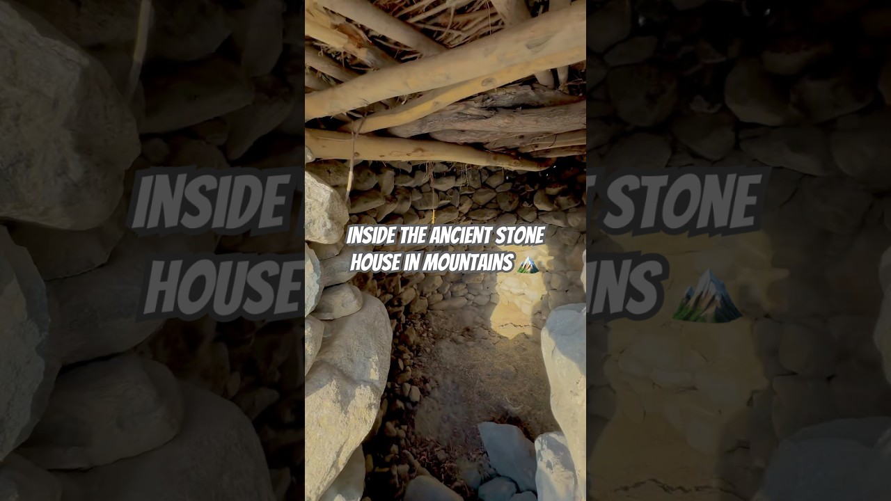 Exploring the Inside of a Stone House | Traditional Mountain Architecture #StoneHouse #ancient