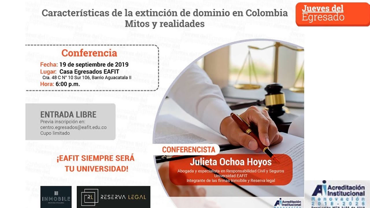 Características de la extinción de dominio en Colombia