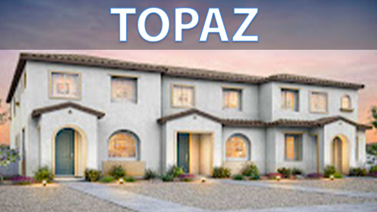 Topaz | Доступные новые таунхаусы по цене 379 тыс. долларов в Скай-Каньон, Лас-Вегас