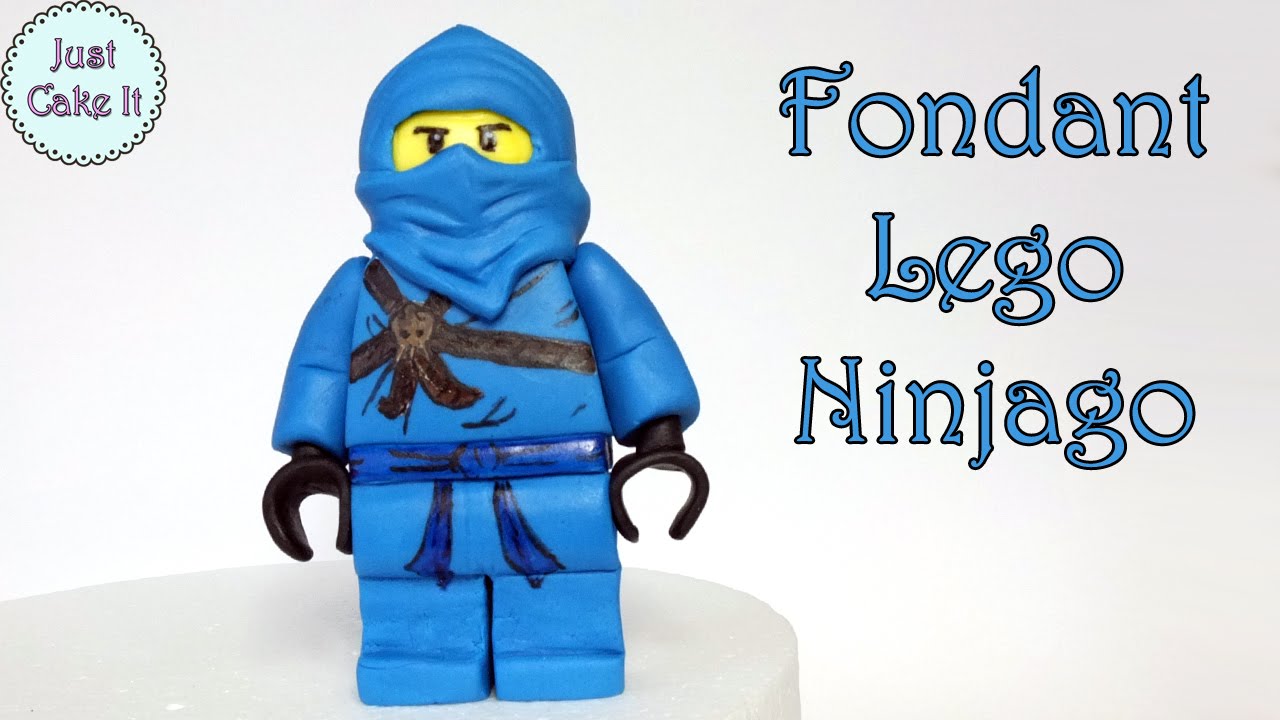 How to make fondant Lego Ninjago figure / Jak zrobić figurkę Lego Ninjago