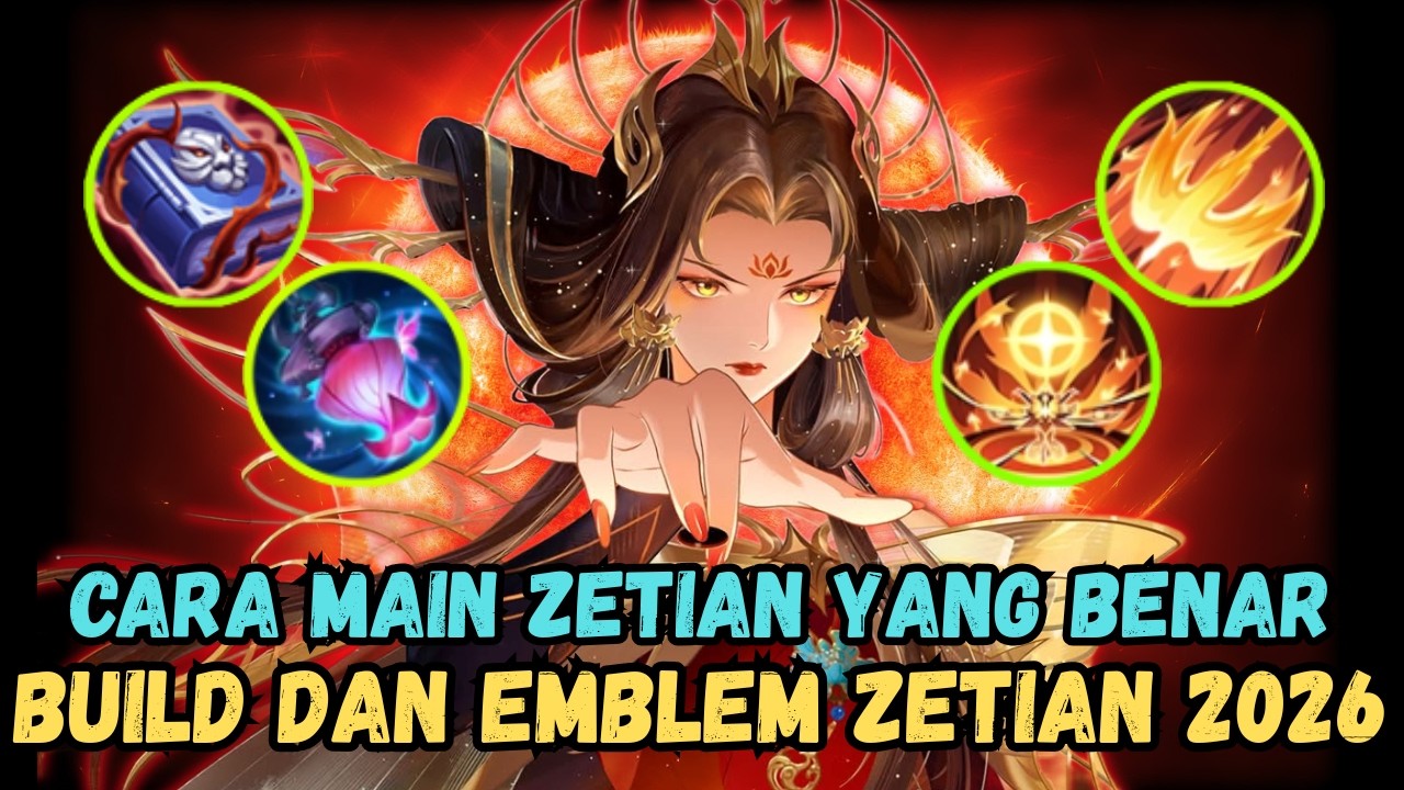 HOW TO PLAY ZETIAN WITH BEST BUILD AND PERFECT COMBOS IN 2026 | INSANELY BROKEN MAGE RIGHT NOW !!