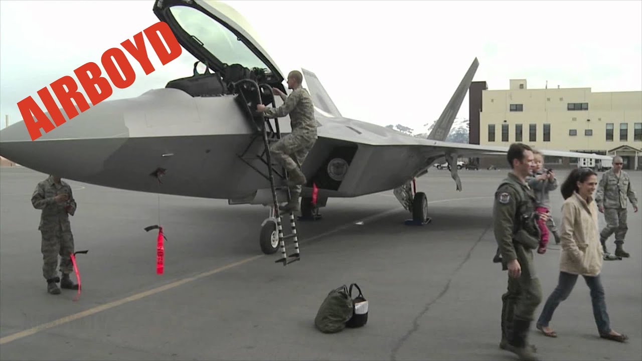 Last F-22 Delivered To Joint Base Elmendorf-Richardson (2012)