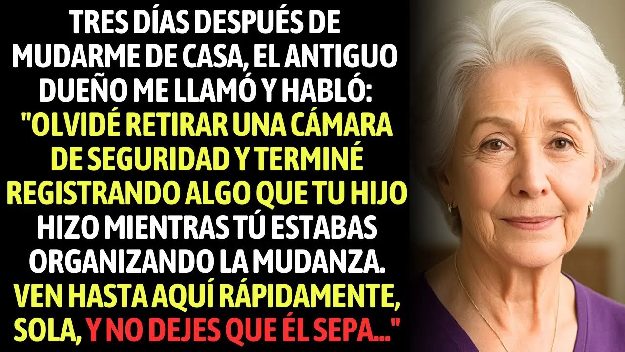 Después De Mudarme, El Antiguo Dueño Me Llamó No Dejes Que Tu Hijo Sepa, Pero Necesitas Ver Lo Que.