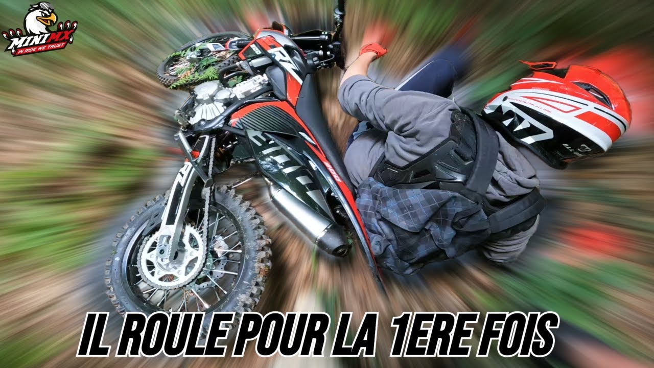 450 CRZ 300 CRZ , ça première fois à moto