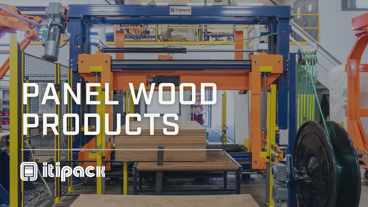 Panel Wood Products Strapping Machine