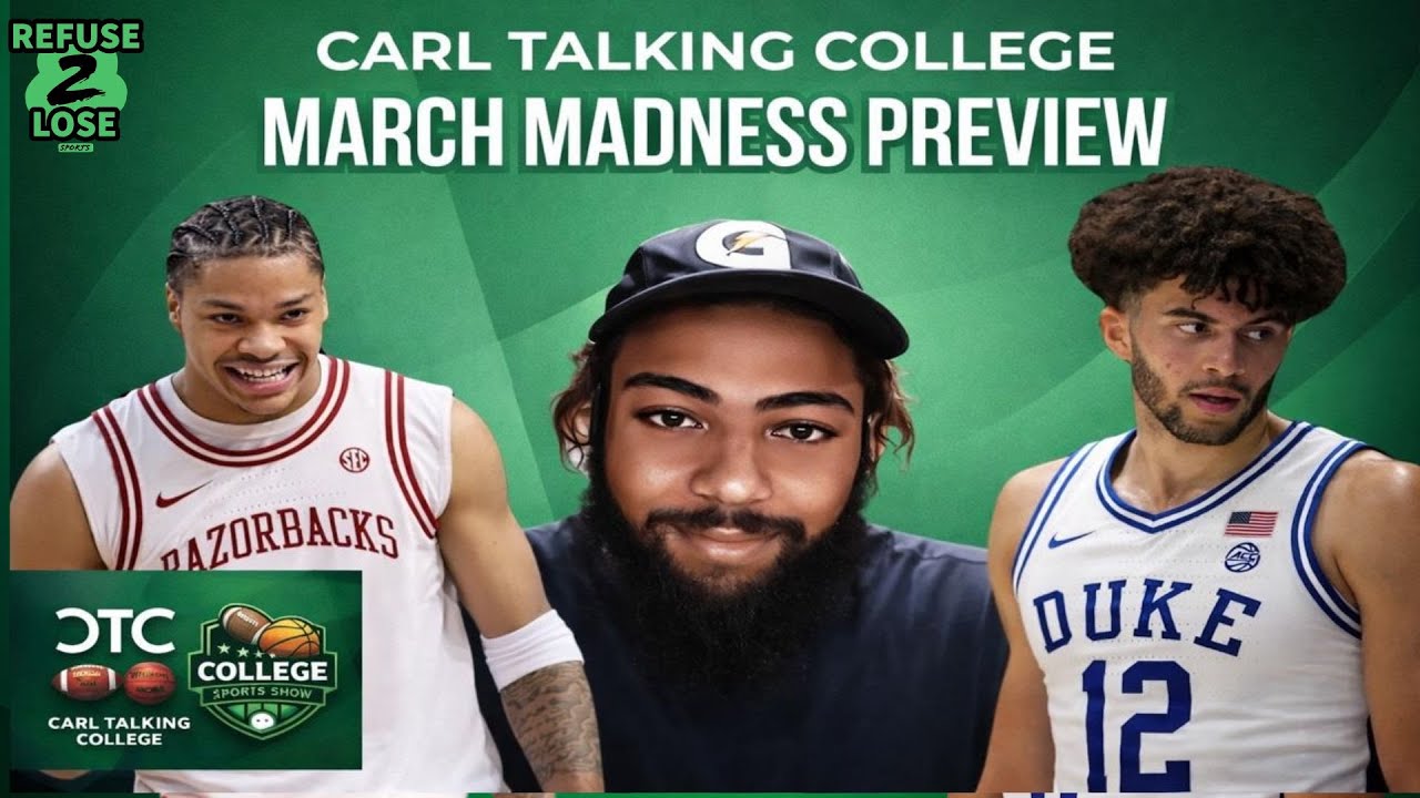 March Madness Preview LIVE | Bracket Breakdown & Predictions 📱