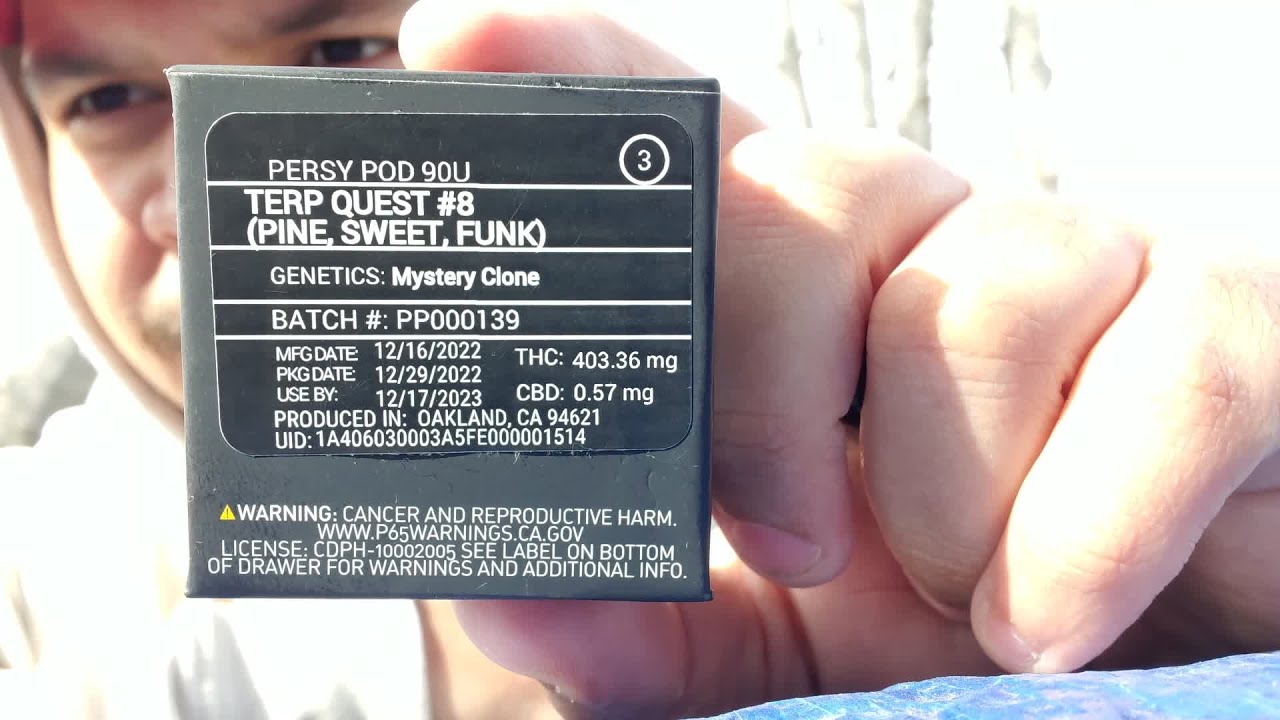 QUEST FOR TERPS | 710 Labs Persy Pod 90u Review