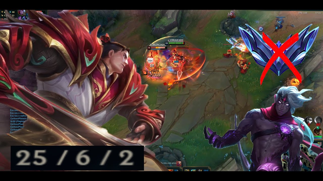 TILTANDO OS DIAMANTES DE GAREN CRITICO NA JG