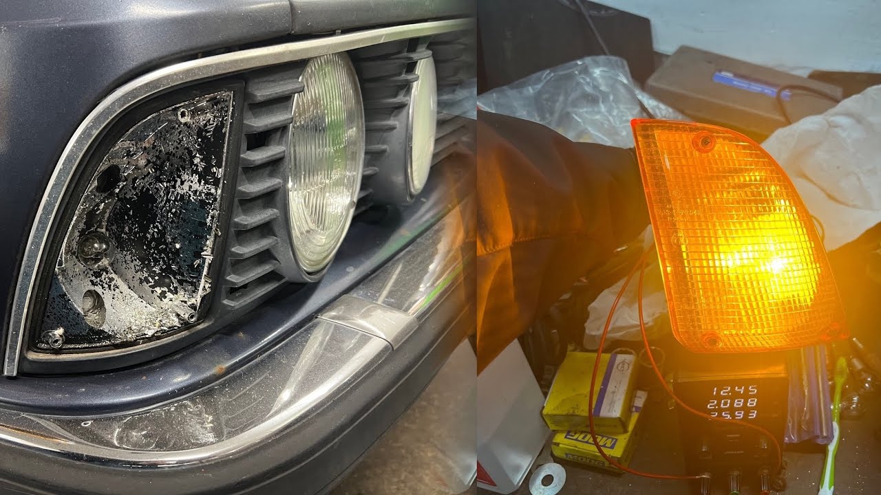BMW Turn Signal Restoration - Project E23 745i 