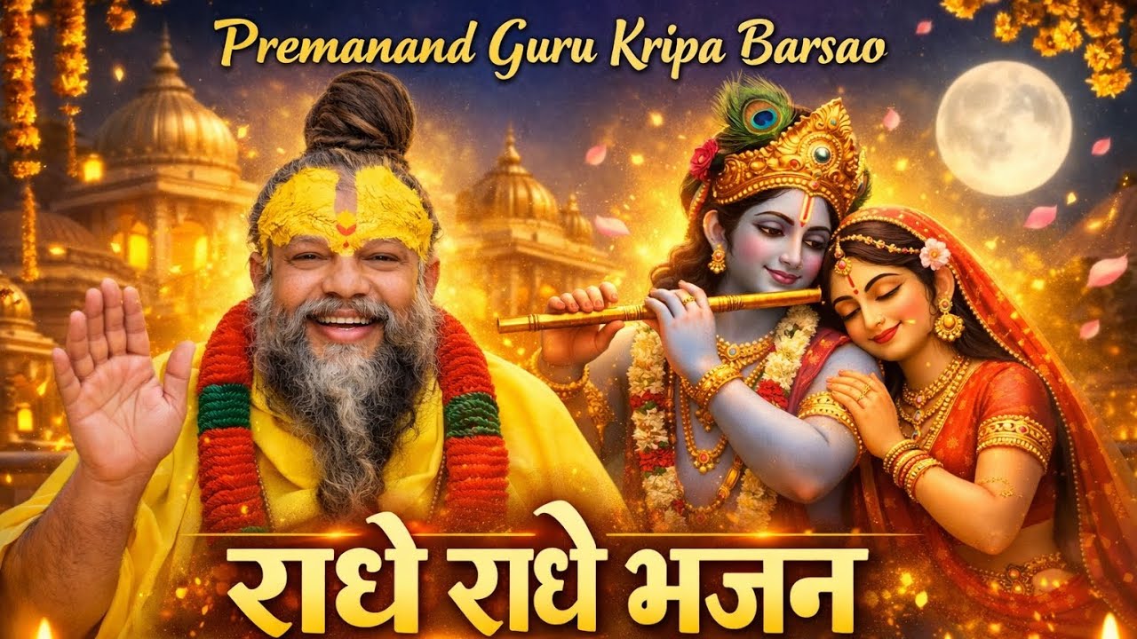 Premanand Guru Kripa Barsao | राधे राधे भजन | Vrindavan Bhakti Song | Premanand Maharaj Bhajan 