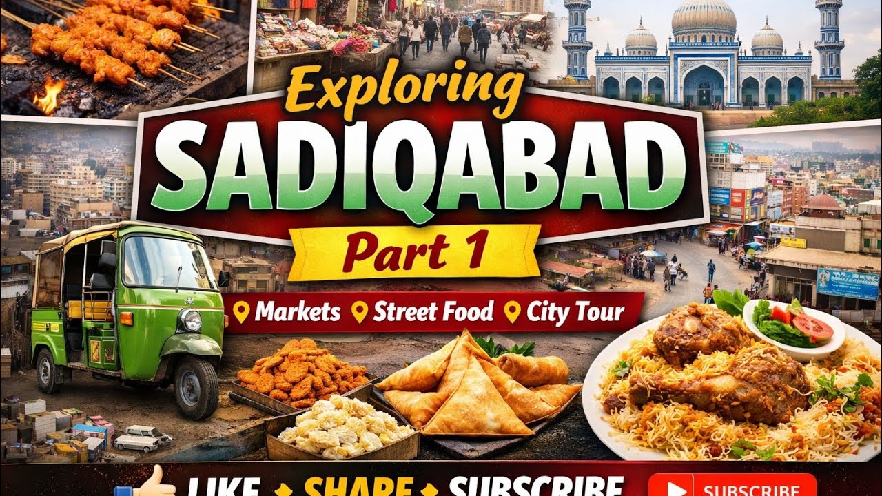 Aaj Poora Sadiqabad Explore Kiya 😍 | Must Watch | Part 1