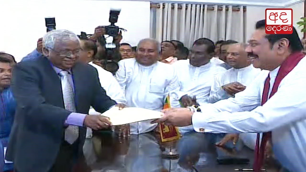 Mahinda assumes duties as new PM
