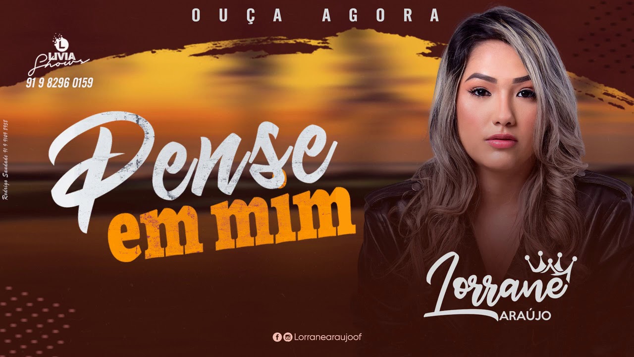 LORRANE ARA&Uacute;JO - PENSE EM MIM