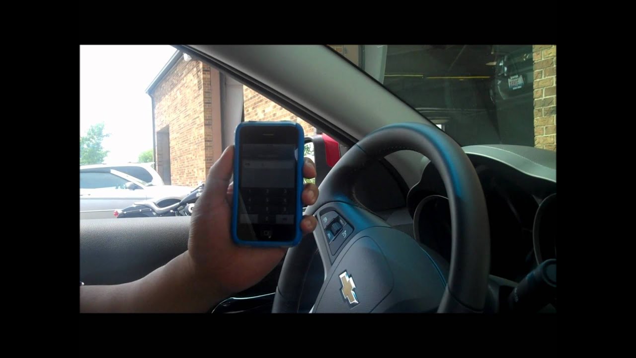 How to Sync your phone with your 2011 Chevy Cruze
