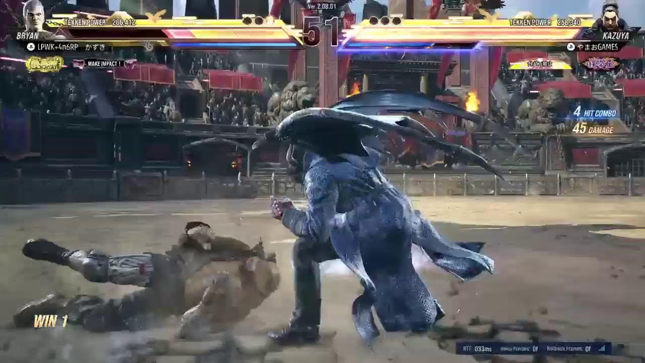 [TEKKEN 8]やまお夜勤明け夜勤前にちょっとランクマ！配信