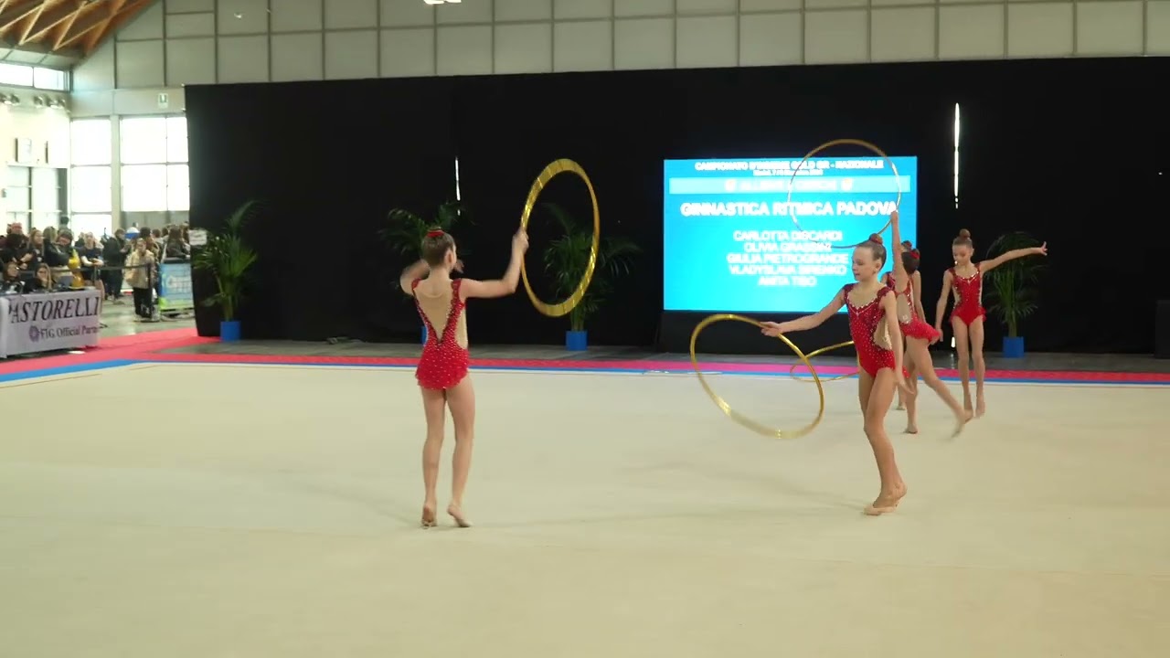 G. Ritmica Padova   Allieve  Insieme Gold Nazionale  #ginnasticaritmica #grp #rhythmicgymnastics