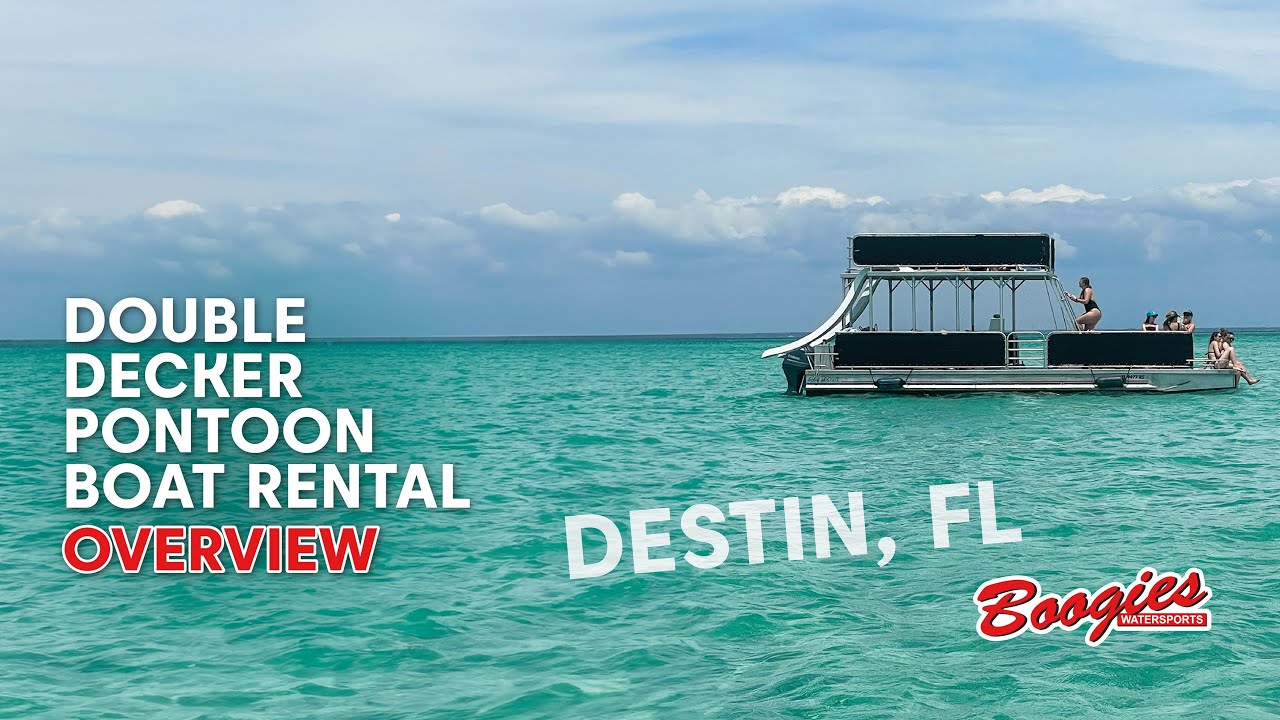 Double Deck Pontoon Boat Rental Overview
