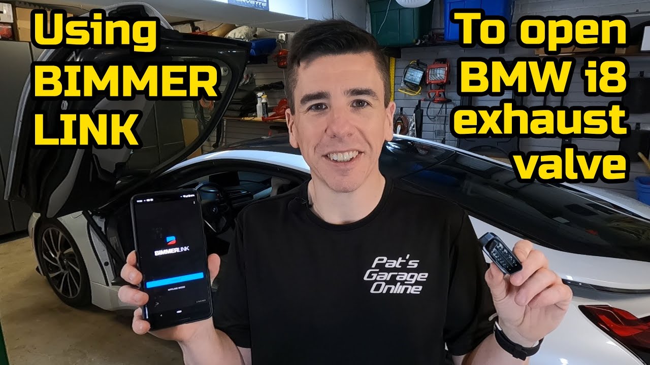 Использование Bimmerlink для открытия выпускного клапана BMW i8