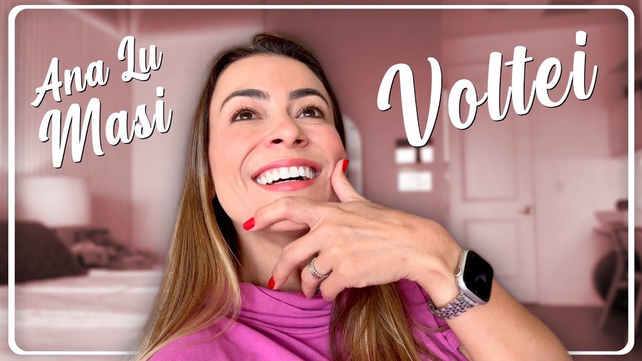 Voltei! Unboxing do meu Microfone Novo. T&ocirc; velha! #analumasi