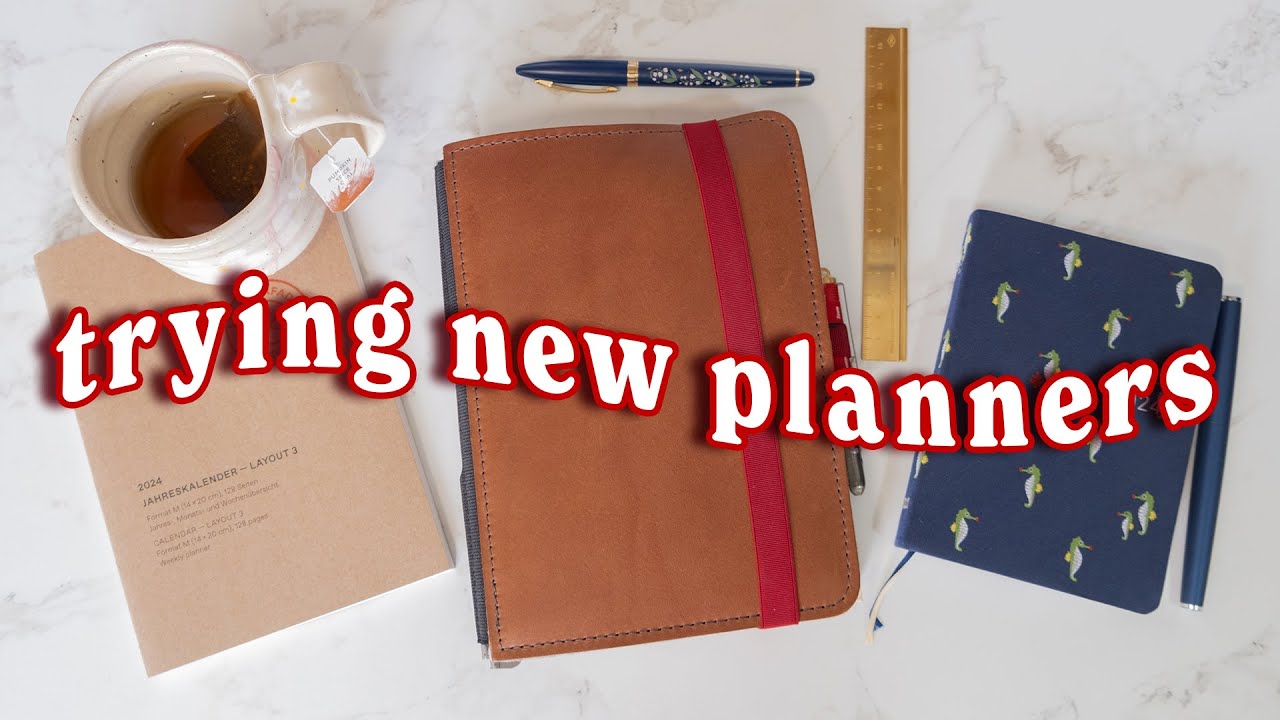Trying New Planners: HON and Roterfaden System 📚