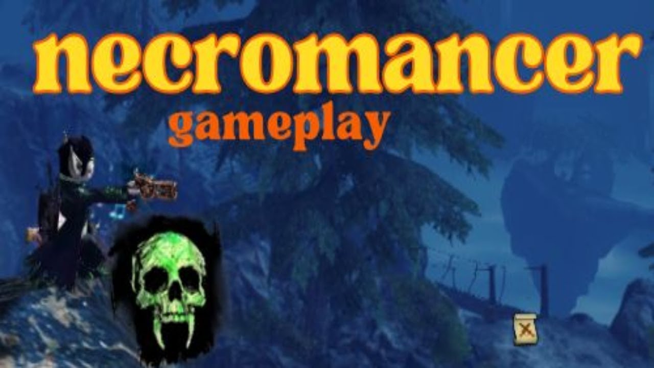 Necromancer pvp Gameplay in Guild Wars2
