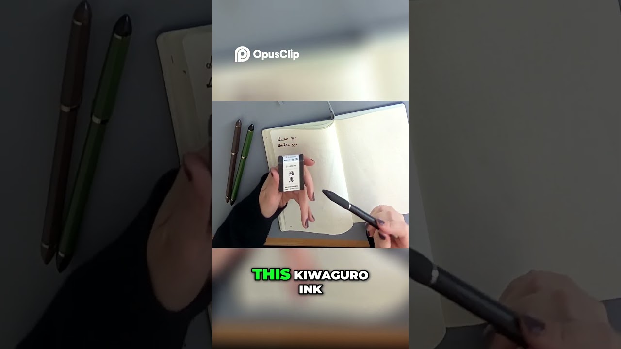 Sailor Kiwaguro Ink  A Waterproof Ink Option