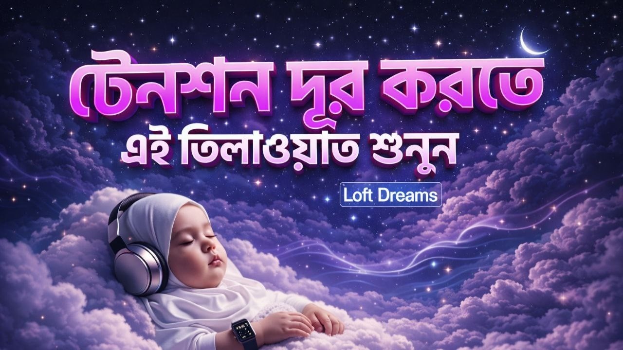 Relax Your Heart & Sleep Peacefully | ঘুমের আগে শুনুন সূরা মূলক 🤍 | Lofi Quran for Deep Sleep