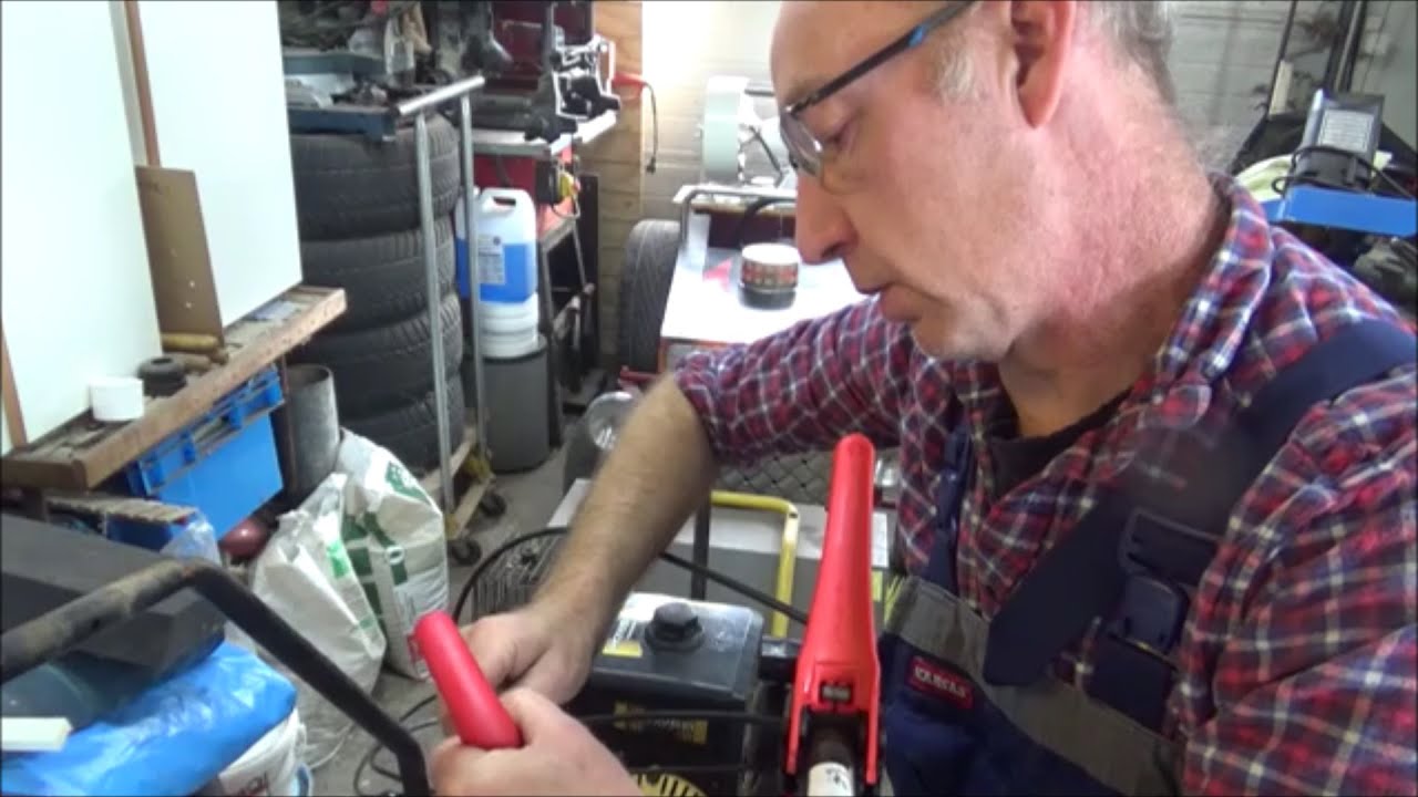 TEXAS Handy sweep 600 TG fejemaskine Del 3 Udskiftning af koblingsgreb og testkørsel