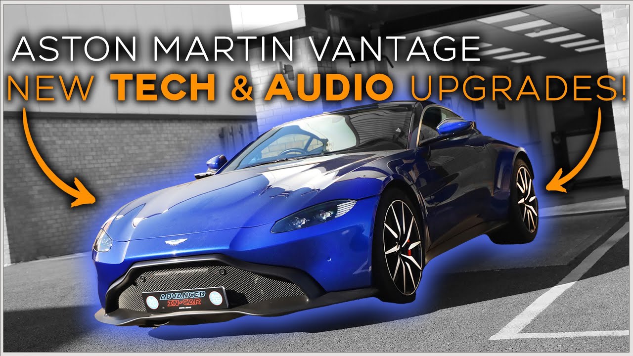 Aston Martin Vantage V8 New Tech And Audio - Wireless Android Auto, Reversing Camera & AUDIO Upgrade