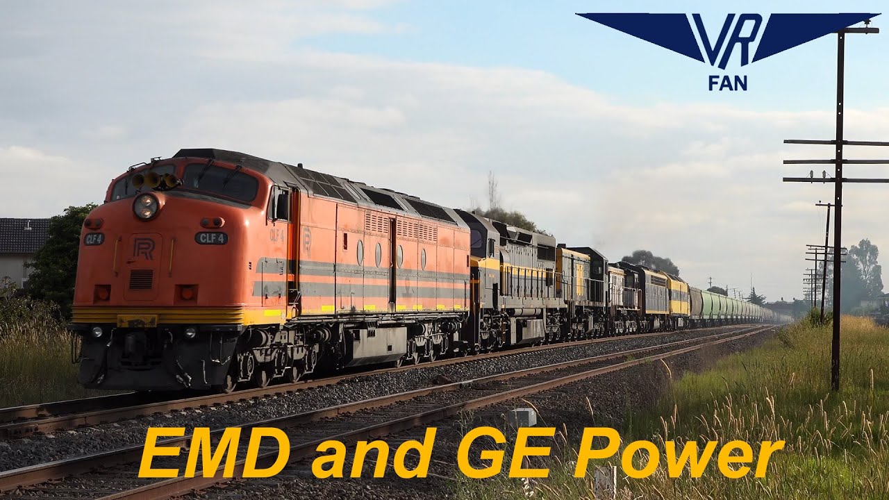 Freights and the Great Southern in Melbourne's North - Aussie Trains