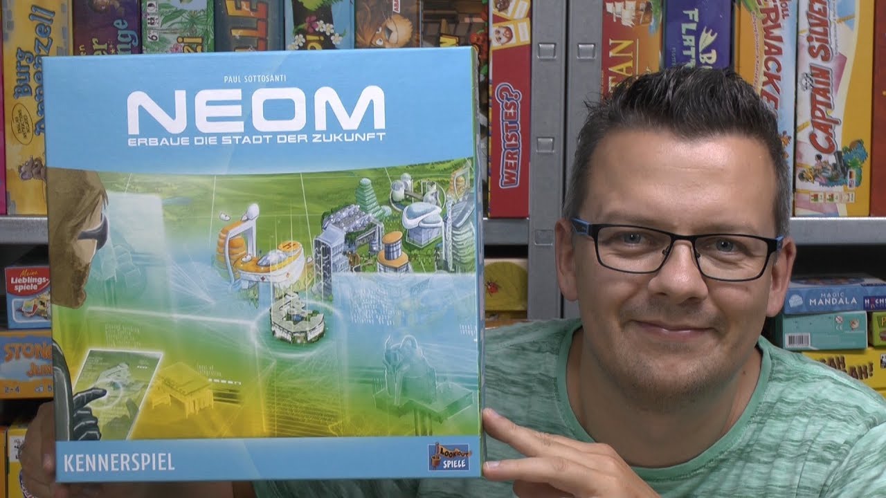 Neom (Lookout Spiele) - ab 10 Jahre - Kennerspiel rund um den Städtebau
