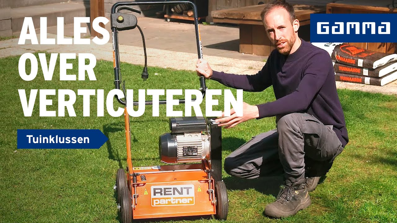GRAS VERTICUTEREN: gazon verticuteren met verticuteermachine of verticuteerhark | GAMMA