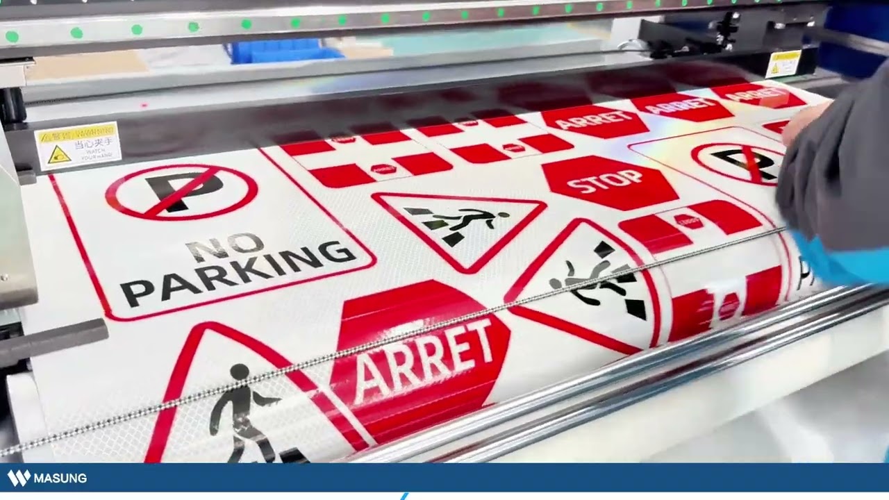 Masung MS-1590 : Imprimante numérique pour signalisation réfléchissante et durable.