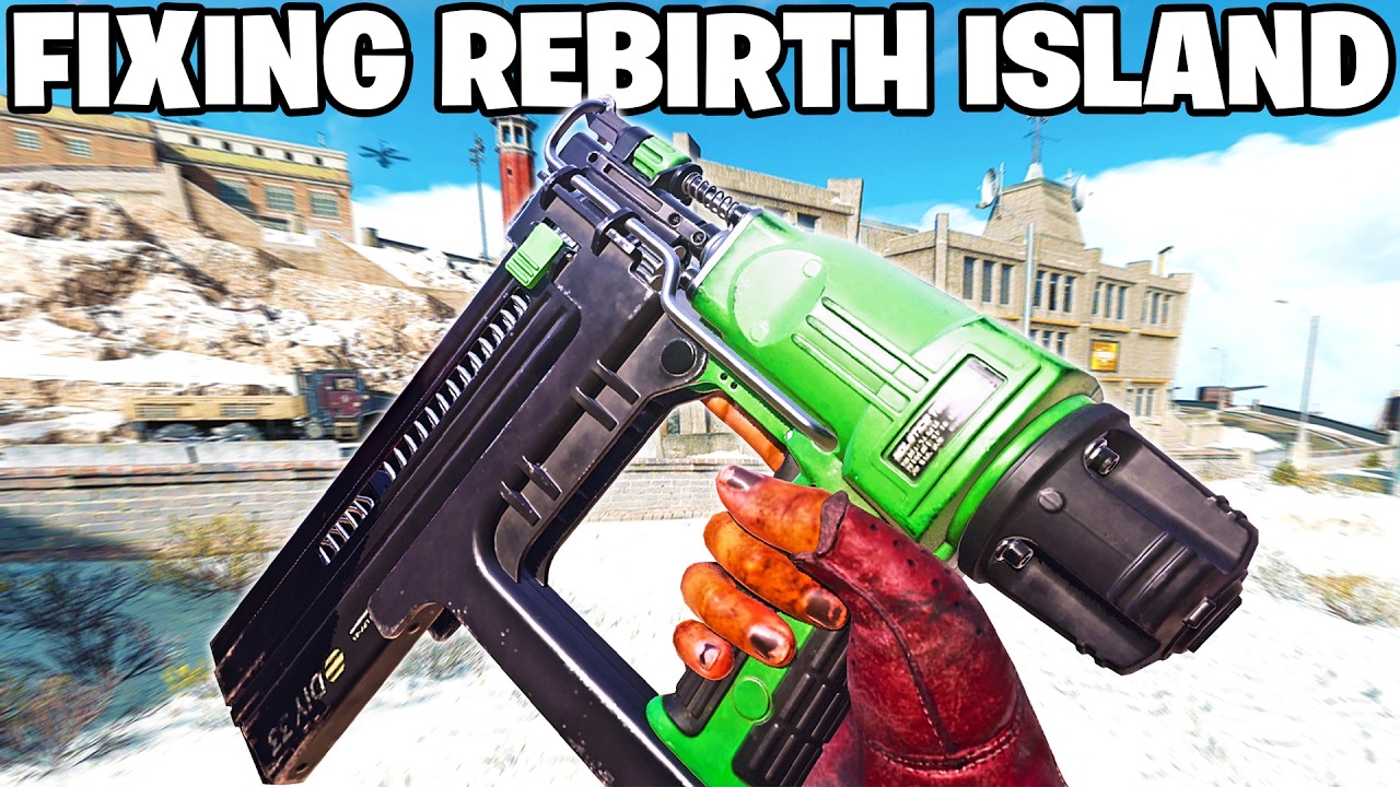 The OG NAILGUN is HILARIOUS on Rebirth Island 😭 (Warzone)