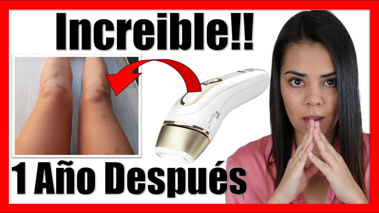 💆 Depilación IPL en CASA 💆 Braun silk expert pro 5 EXPERIENCIA eliminación vello 1 AÑO después