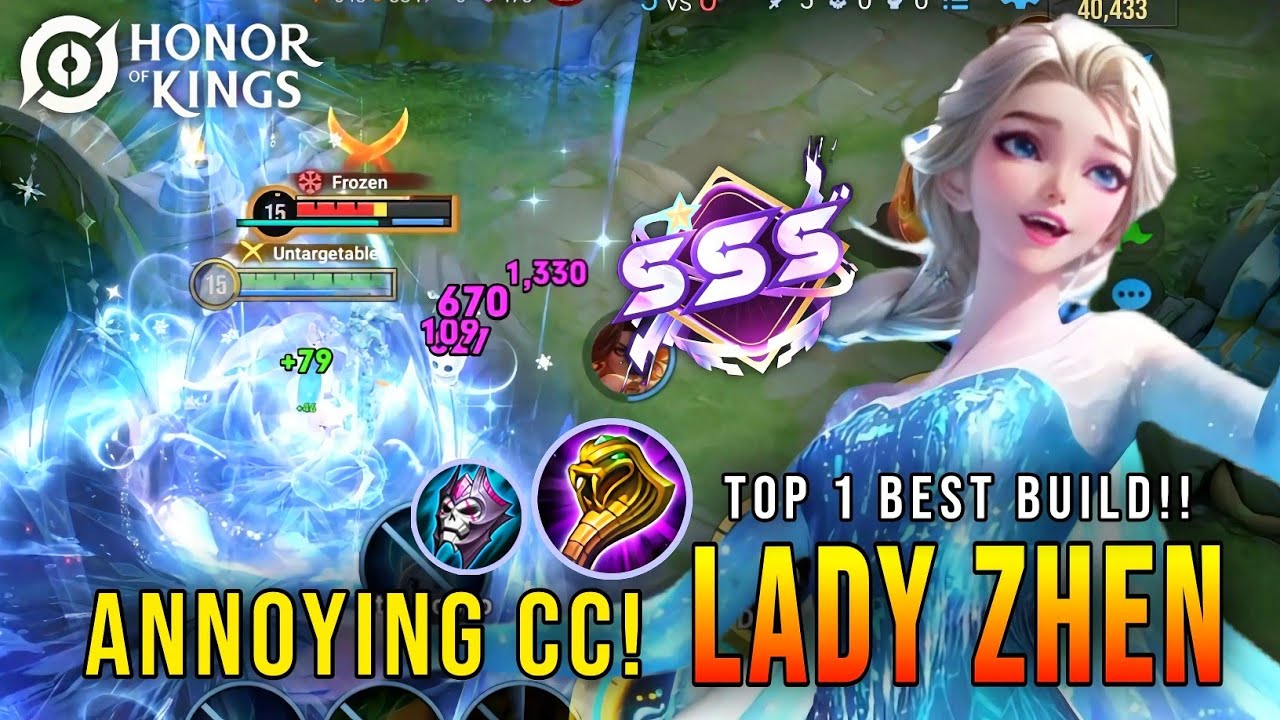 16.0 SSS!! 100% wkurzające CC Lady Zhen - Najlepszy build nr 1 | HOK