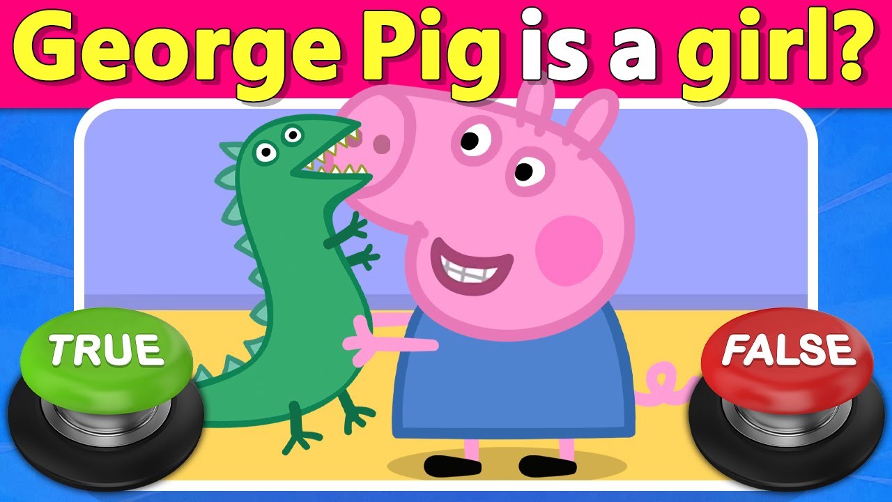 🐷🐽 Peppa Pig Facts: True or False? ⭕❌ Only Real Fans Know! | Quiz DingDong