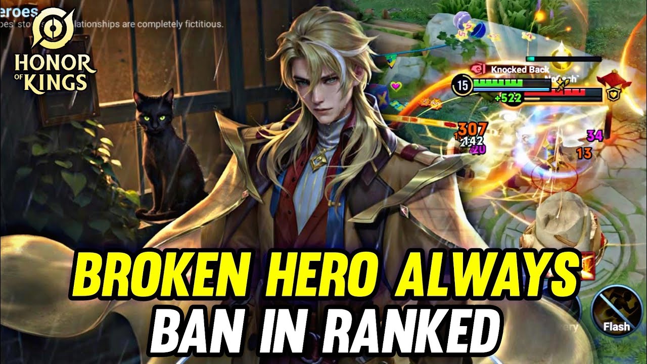 Honor Of Kings (Heino) Broken Hero Always Ban In Ranked