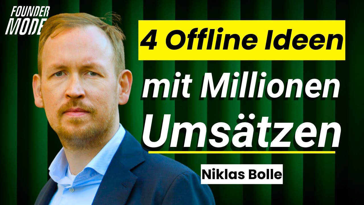 4 Offline Business Ideen mit Millionenumsätzen!