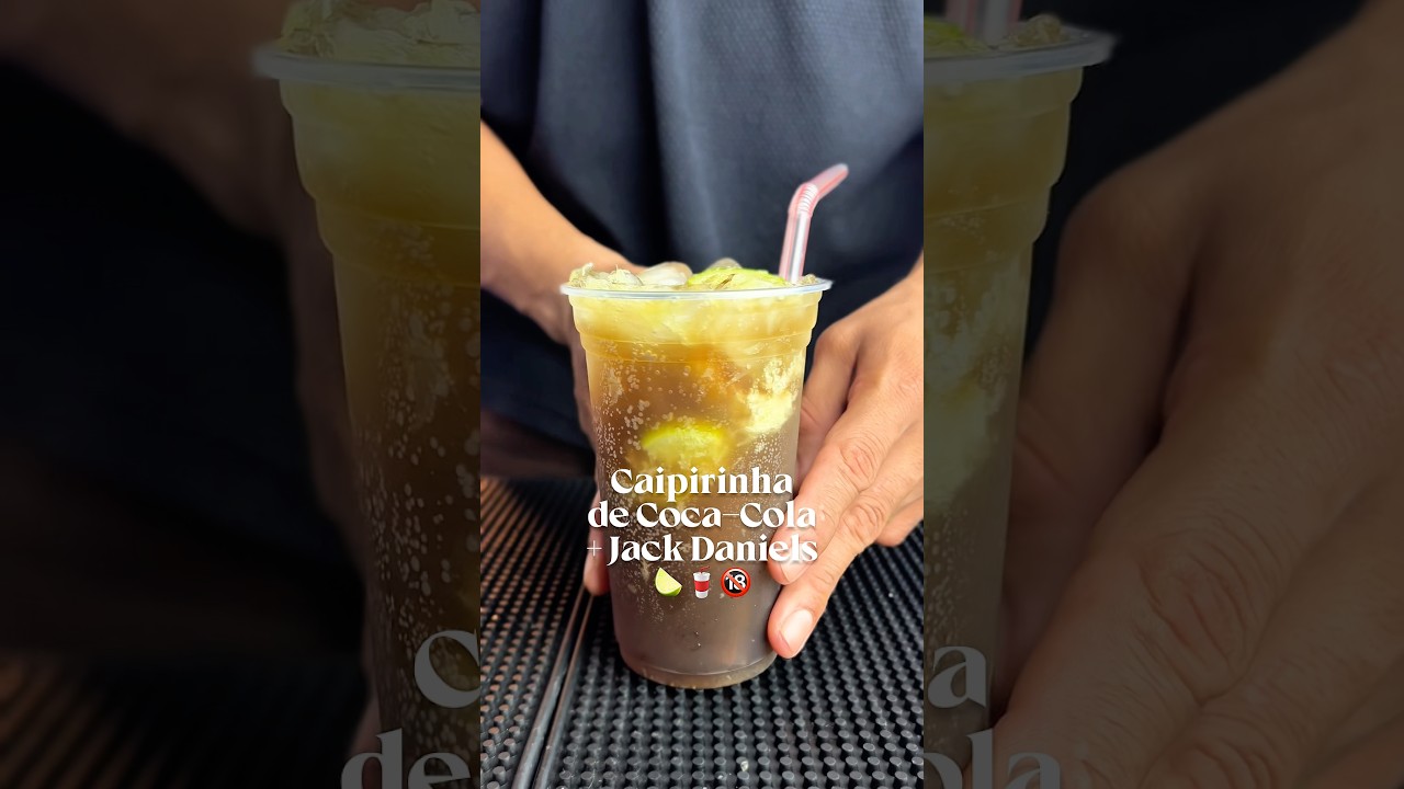 Já tomou caipirinha de Coca-Cola? 🔞🔥