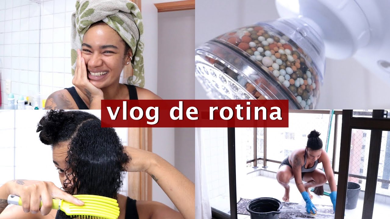 VLOG: ROTINA CAPILAR COMPLETA, CHUVEIRO COM ESFERAS, FAXINA NA CASA E MAIS... • Patt Neves