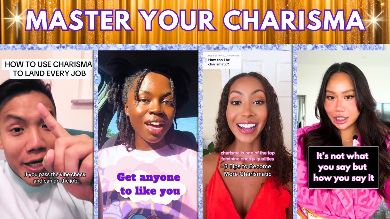 How to Be Charismatic ✨️ Master the Art of Winning Anyone Over