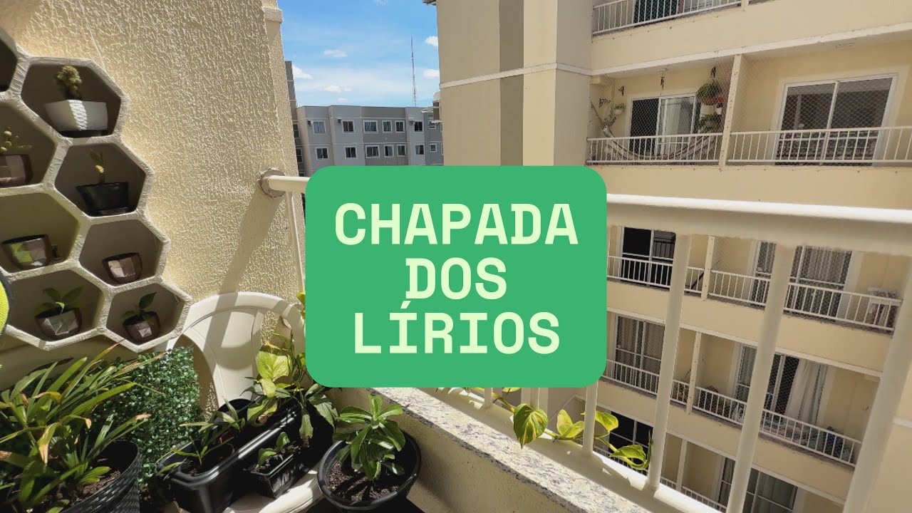 Lindo Apartamento com Sacada no MRV - Chapada dos L&iacute;rios