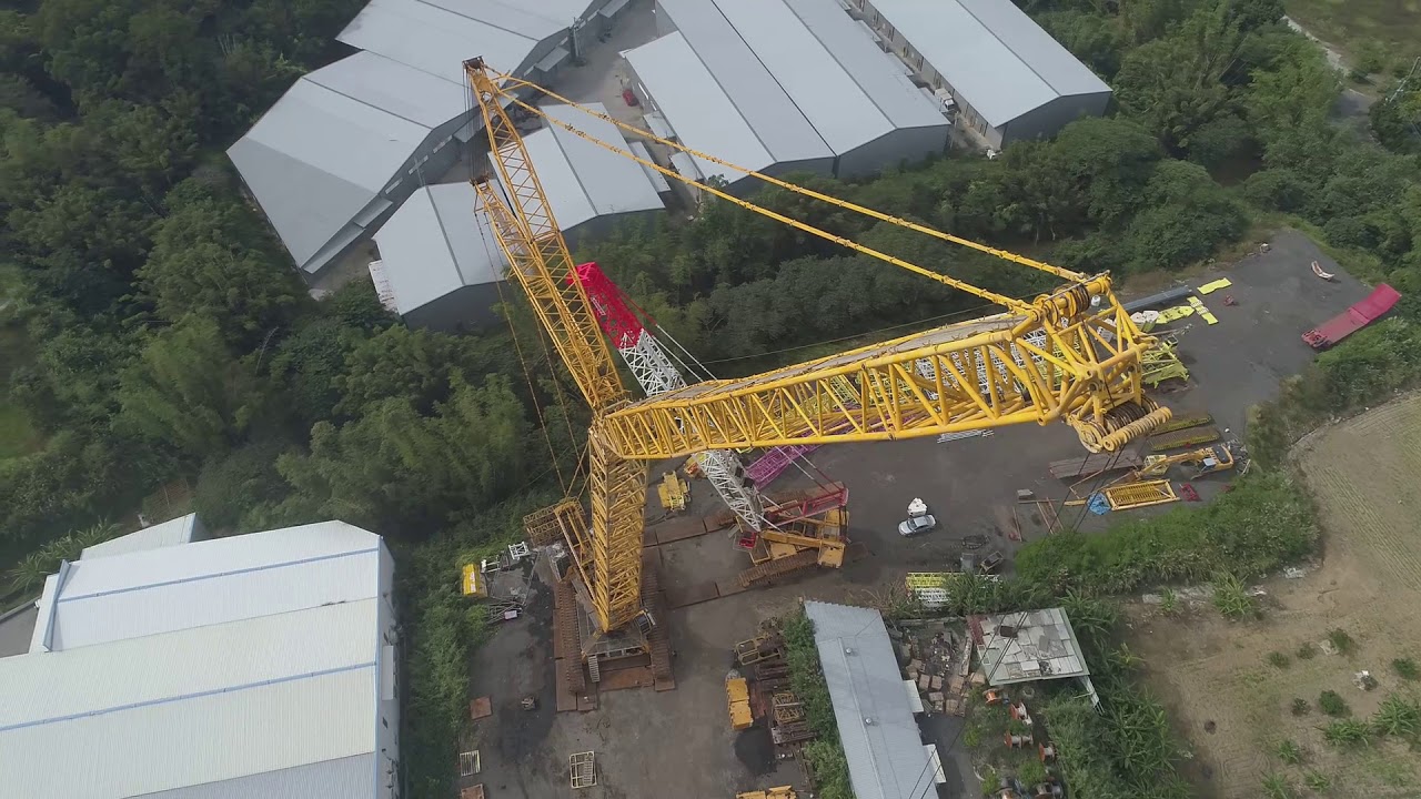弘道 / 啟德機械起重 TEREX-DEMAG CC6800空拍紀錄