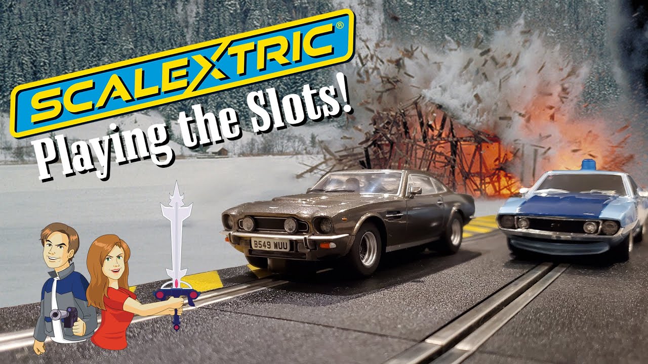 Scalextric: Playing the Slots! Slot Car Racing 007 Style!