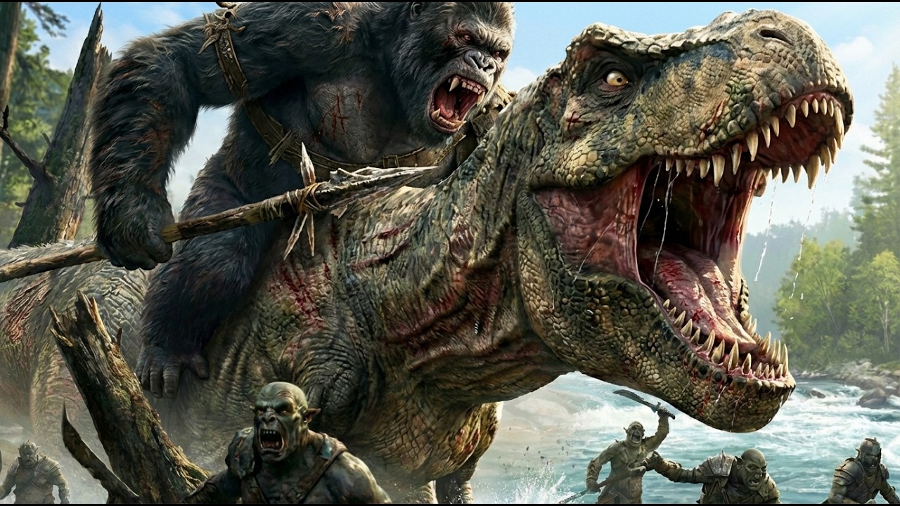 Want to See the ULTIMATE Jungle Battle? Orc Empire Takes on King Kong