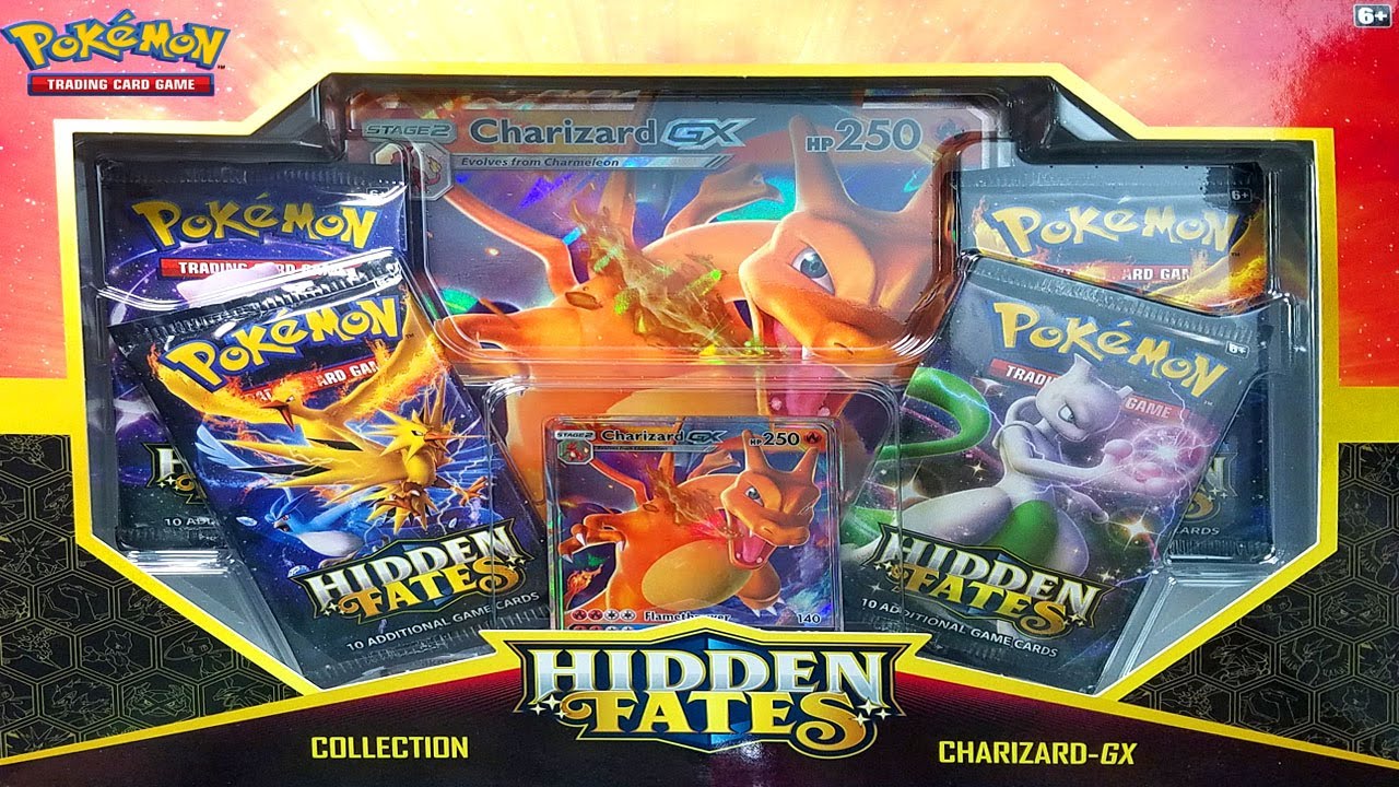 GOTTA LOVE THIS CHARIZARD GX HIDDEN FATES POKEMON COLLECTION BOX!