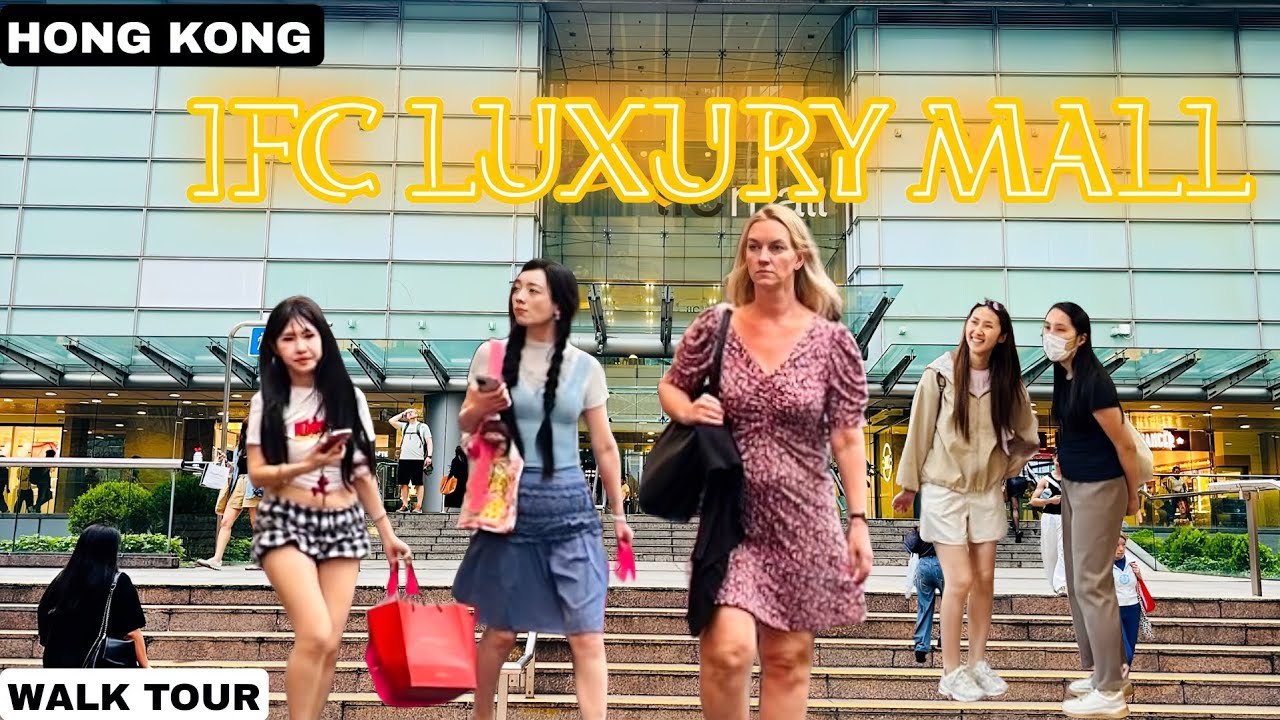📍Hong kong Luxury Mall Tour 2026 - iFc mall central Hong kong | 4k HDR #walkthrough 