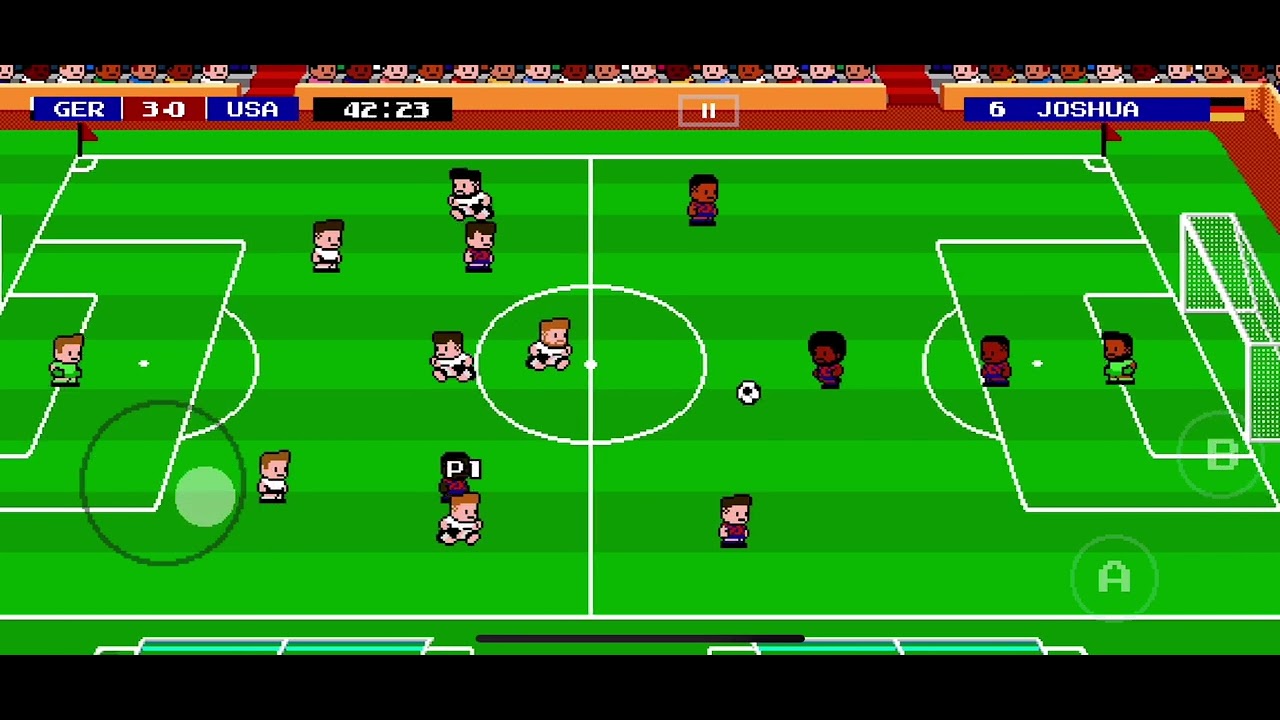Germany vs USA in XP Soccer
